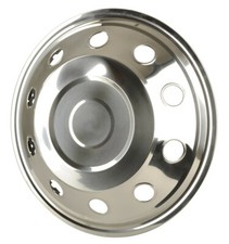 16-calowe osłony kół kołpaki osłona koła stal nierdzewna transporter autobus zakrzywiony V2A