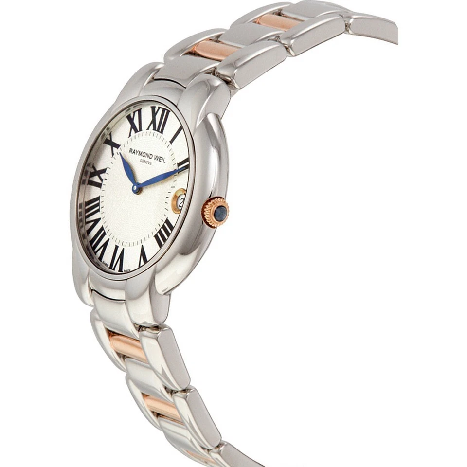 Reloj Raymond Weil para mujer con esfera plateada jazmín - 5229-S5-01659 (precio de venta sugerido por el fabricante 1895 USD) Foto 2 de 4