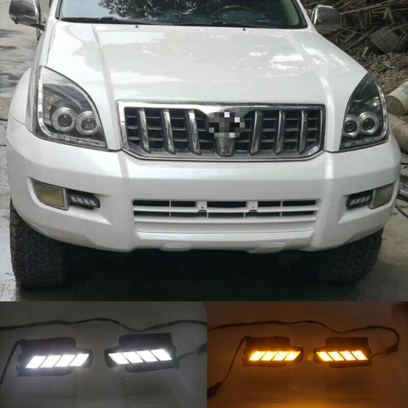 For Toyota Land Cruiser Prado 2003-2009 Daytime Running Light 2X