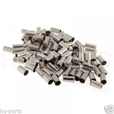 25 BICYCLE DERAILLEUR BRAKE CABLE HOUSING BRASS FERRULES CAP 5mm