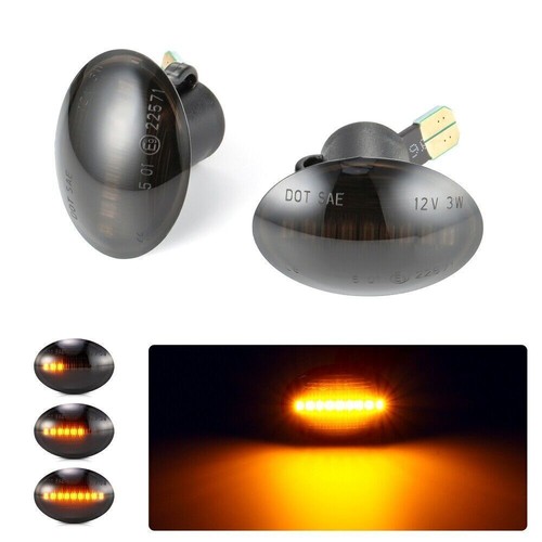 Dynamic Side Fender Marker LED Turn Signal Indicator Blinker Lights For Maserati - Picture 7 of 12
