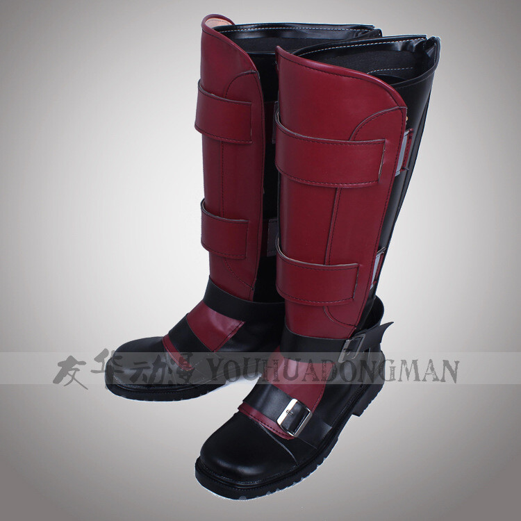 Cosplay Deadpool Wade Wilson Boots Shoes Costume Boots Superhero Halloween Prop image 3