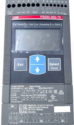 PSE60-600-70 1SFA897106R7000 ABB soft starter NEW IN STOCK SHIP BY UPS