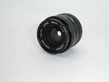 NAVITAR f=8mm/F1.3 C-mount Camera Lens for CCTV