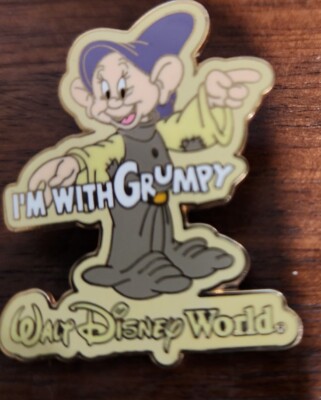Disney Pin 00062 GRUMPY DOPEY DWARF SNOW WHITE` Artist Proof LE Only 25 ...