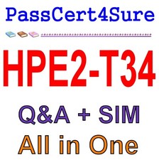 HP Using HPE OneView HPE2-T34 Exam Q A SIM