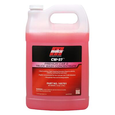 #ad CW 37 Premium Car Wash Concentrate High Foaming Car amp; Truck Wash Soap Removes $45.14