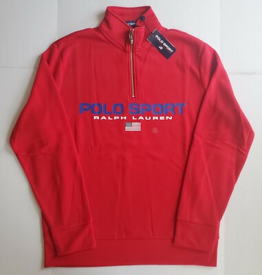 Polo Ralph Lauren Men's Polo Sport Neon Fleece Half-Zip Pullover