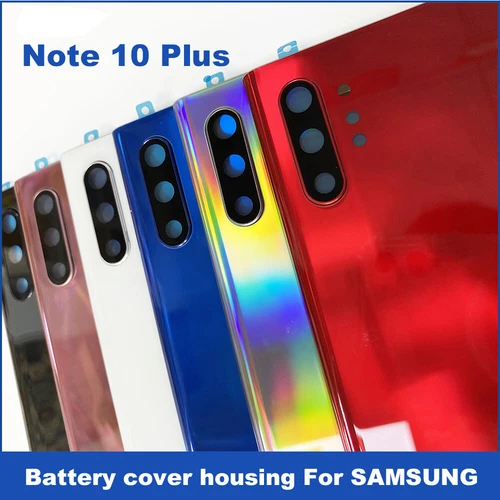 Battery Back Cover Glass With Lens For Samsung Galaxy Note 10 Plus N975 N975F.