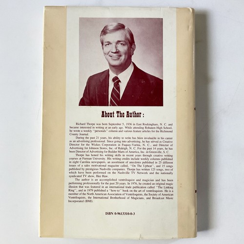 Cotton Mill Cowboys Richard Thorpe Hardcover Book 1984 Textile Industry History - Picture 16 of 22