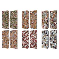 HEAD CASE DESIGNS CHRISTMAS PRINTS LEATHER BOOK WALLET CASE FOR APPLE iPOD TOUCH