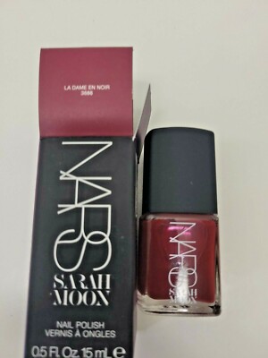 NARS Sarah Moon NAIL POLISH, La Dame En Noir .5 OZ boxed