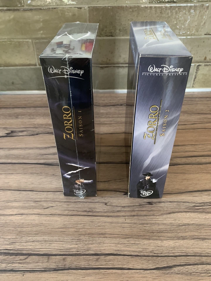 Coffret DVD Zorro Saison 1(neuve) et 2 , coffret 6 dvd , disney . - Photo 4/4