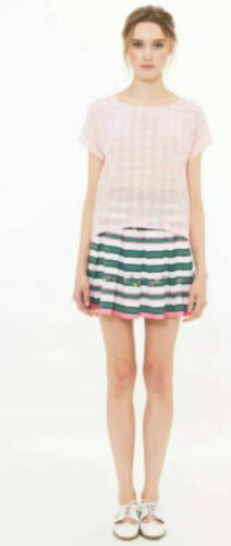 Genuine Malbon Golf Unbalanced Wrap Skirt GREEN (WOMAN