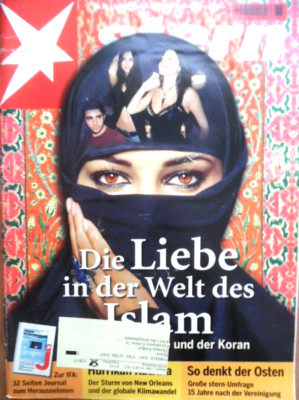 STERN 36 - 1.9.. 2005 Liebe im Islam Mick Jagger L. Armstrong Hurrikan-Katrina