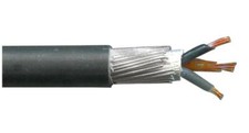 6943B 3 Core Single Wire Armoured Cable, LSZH, 2.50mm, 10m - PELB1033
