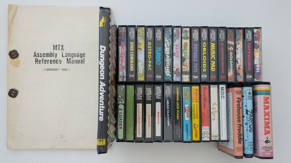 Lote de trabajo paquete 37 (actualizado) Memotech MTX computadora casete cintas juegos software