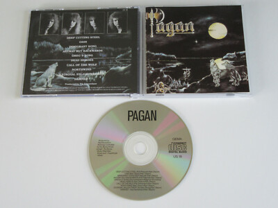 PAGAN s/t debut same CD 1990 VERY RARE OOP ORIGINAL 1st PRESSING on U.S. METAL!!