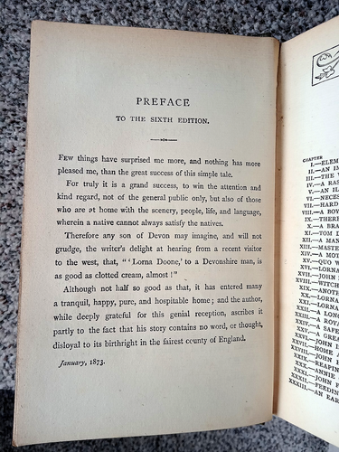 Antike Lorna Doone von R.D. Blackmore 1907 The Devon Edition (Beschreibung unten) - Bild 6 von 7