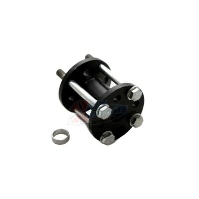 #ad #ad 2 1 2quot; Billet Aluminum Fan Spacer Kit With Bolts Bushings amp; Washers Black $21.99