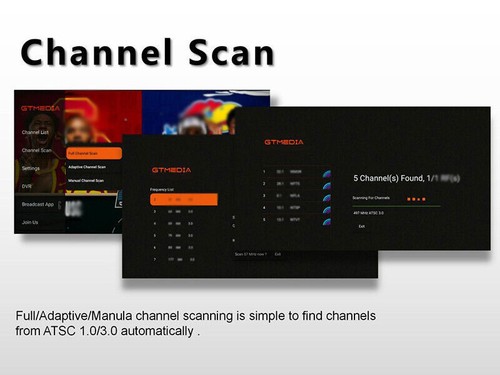 GTMEDIA Digital ATSC 3.0 HD TV Tuner Newest Terrestrial Receiver For Android 9.0 - Picture 10 of 23