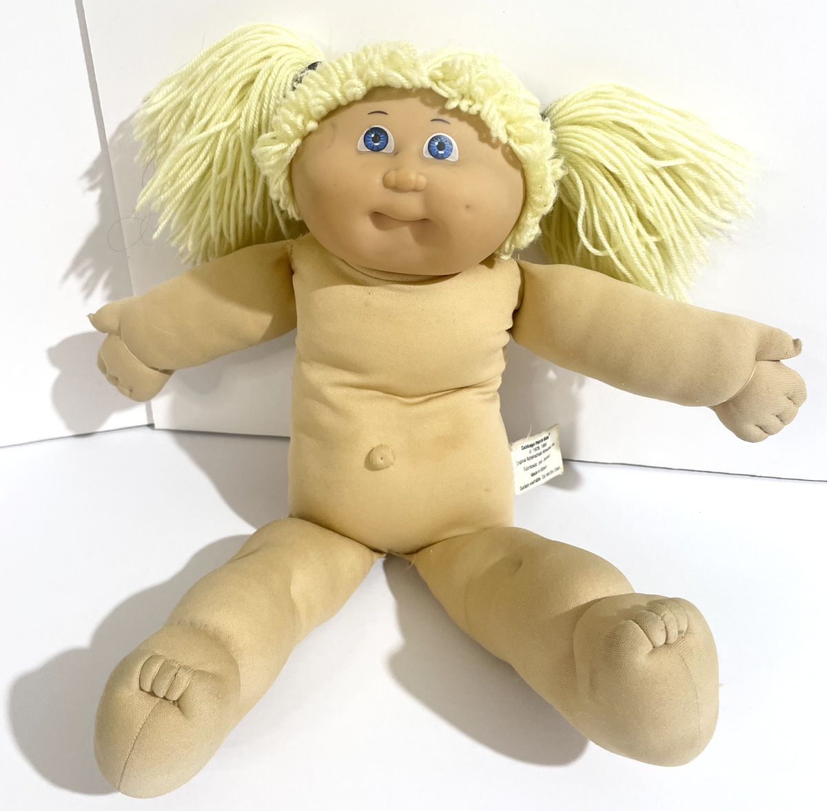 Cabbage Patch Kids Lemon Blonde Blue Eyes Dimple Jesmar Spain 18  display picture 1