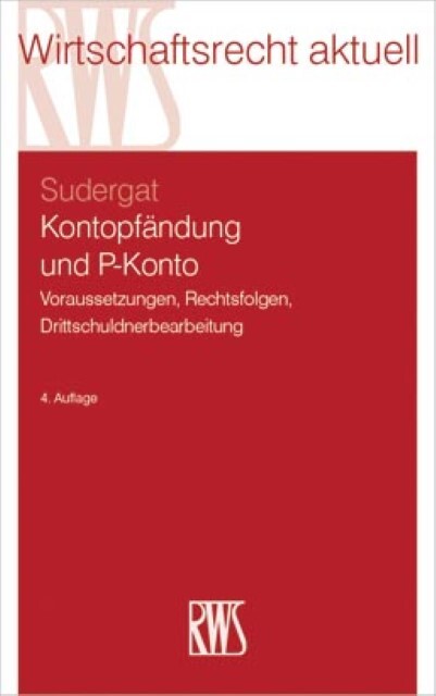 Thumbnail - Kontopfändung Und P-konto Lutz G. Sudergat