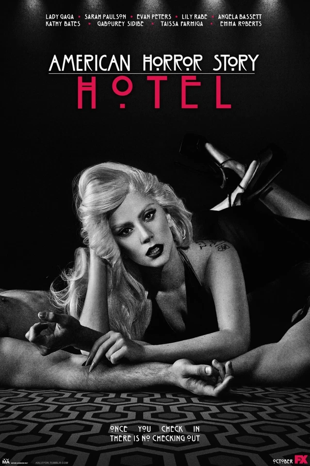 American Horror Story poster print (d) - 11" x 17" - AHS - Lady Gaga poster