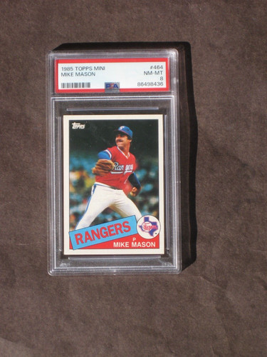 Mike Mason #464 1985 Topps Mini card