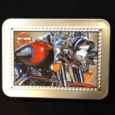HARLEY DAVIDSON BICYCLE PLAYING CARDS & COLLECTOR TIN