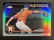 ^60% off! ⚾(you pick) Houston Astros 2024 Topps Chrome (parallels)🔵🟠