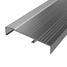 5-3/4" Aluminum Door Threshold Exterior Sill Commercial Heavy Duty Sloped