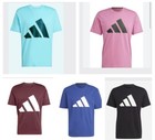 Adidas Mens ESSENTIALS BIG LOGO T-Shirt Short Sleeve Gym Fitness Training