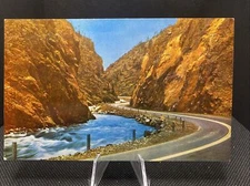 Big Thompson Canyon Main Rd Estes Park Colorado CO Postcard C4