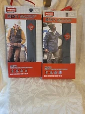 NEW WRANGLER Workwear HEAVYWEIGHT THERMAL TOP & PANT SET  MEN'S  Sz 2XL - GRAY
