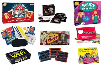 Drinking Games - After Dinner Adult Fun Party Games 