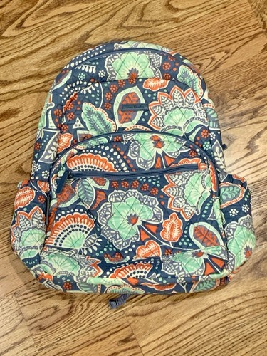 Vera Bradley Campus Backpack, Nomadic Floral Retired Pattern GUC - Picture 3 of 18