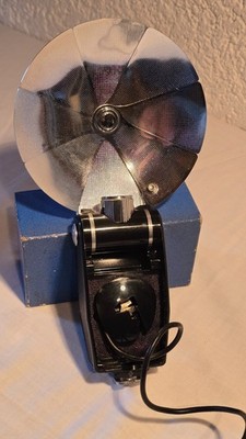 Agfalux Vintage Fächerblitz Blitzgerät für Agfa Kameras ungetestet