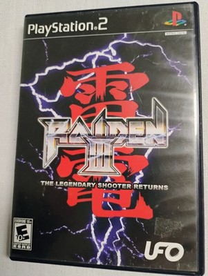 Raiden III (Sony PlayStation 2, 2007) (CIB)