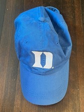 Duke Blue Devils Ball Cap Adjustable Baseball Hat OSFM NCAA Signatures Clean