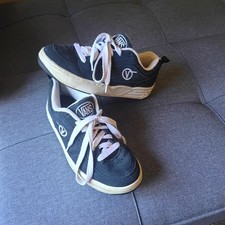 VTG VANS Blue Suede SUPER RARE Y2K Low Top ChunkyBase Lace Up Men's SkateSneaker