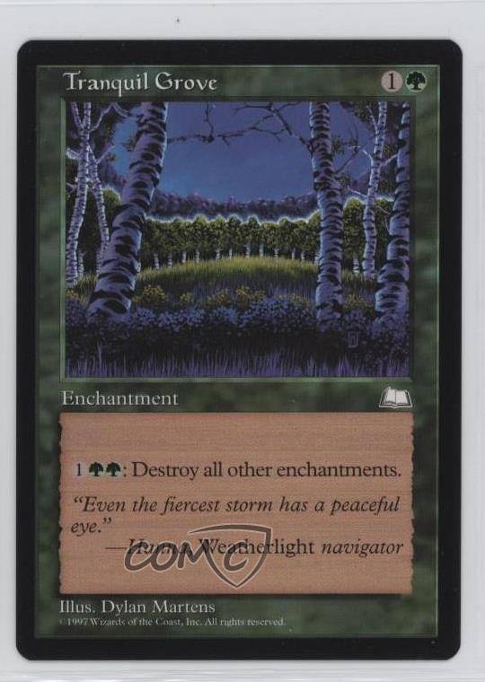 Tranquil Grove Magic: Weatherlight 1997