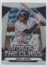 2020 Panini Prizm Top of the Class Silver Prizm Greg Jones #TOC-22 3a3