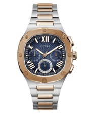 Guess Men's Two-Tone Multi-function Watch - GW0572G4 NEW