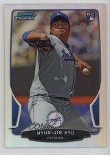 2013 Bowman Draft Chrome Refractor Hyun-Jin Ryu #30 1a11