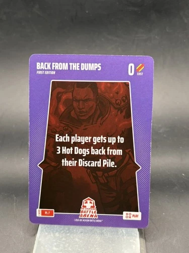 Bo Jackson Battle Arena Play- Back from the Dumps - Alpha Play #PL-7 SSP