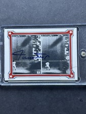 Willie Mays 1984 Renata Galasso #7 The Catch Auto Autograph SB Embossed