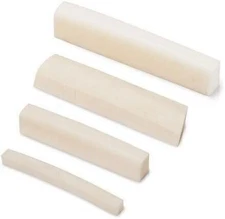 StewMac Bleached White Bone Nut, For Martin, Shaped, 1-13/16" Length