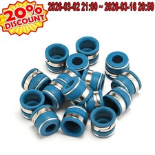 16pcs SBC Fit for Chevy Chevrolet Small Block Performance VITON Valve Stem Seals