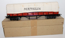 Märklin 00/H0 393 Planenwagen,Rarität 1950-1952 Schön aus Vitriene-OVP